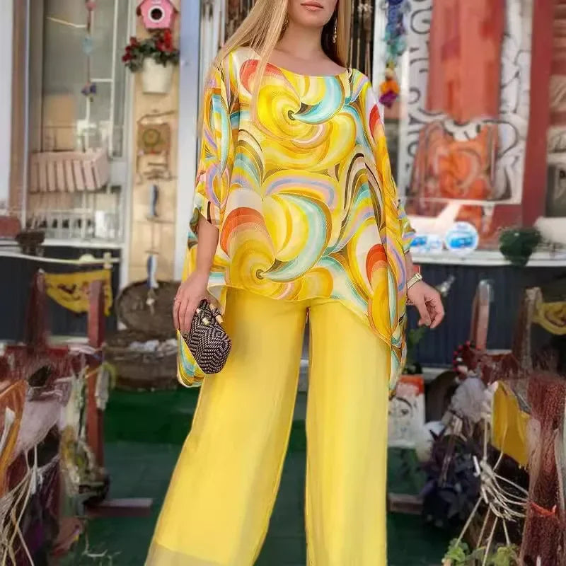 Conjunto Dos Piezas Blusa y Pantalón | VICTORIA™