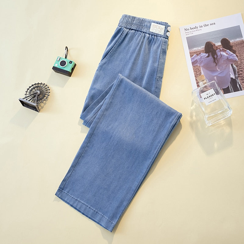 SONIA™ | Pantalón Elástico Vaquero