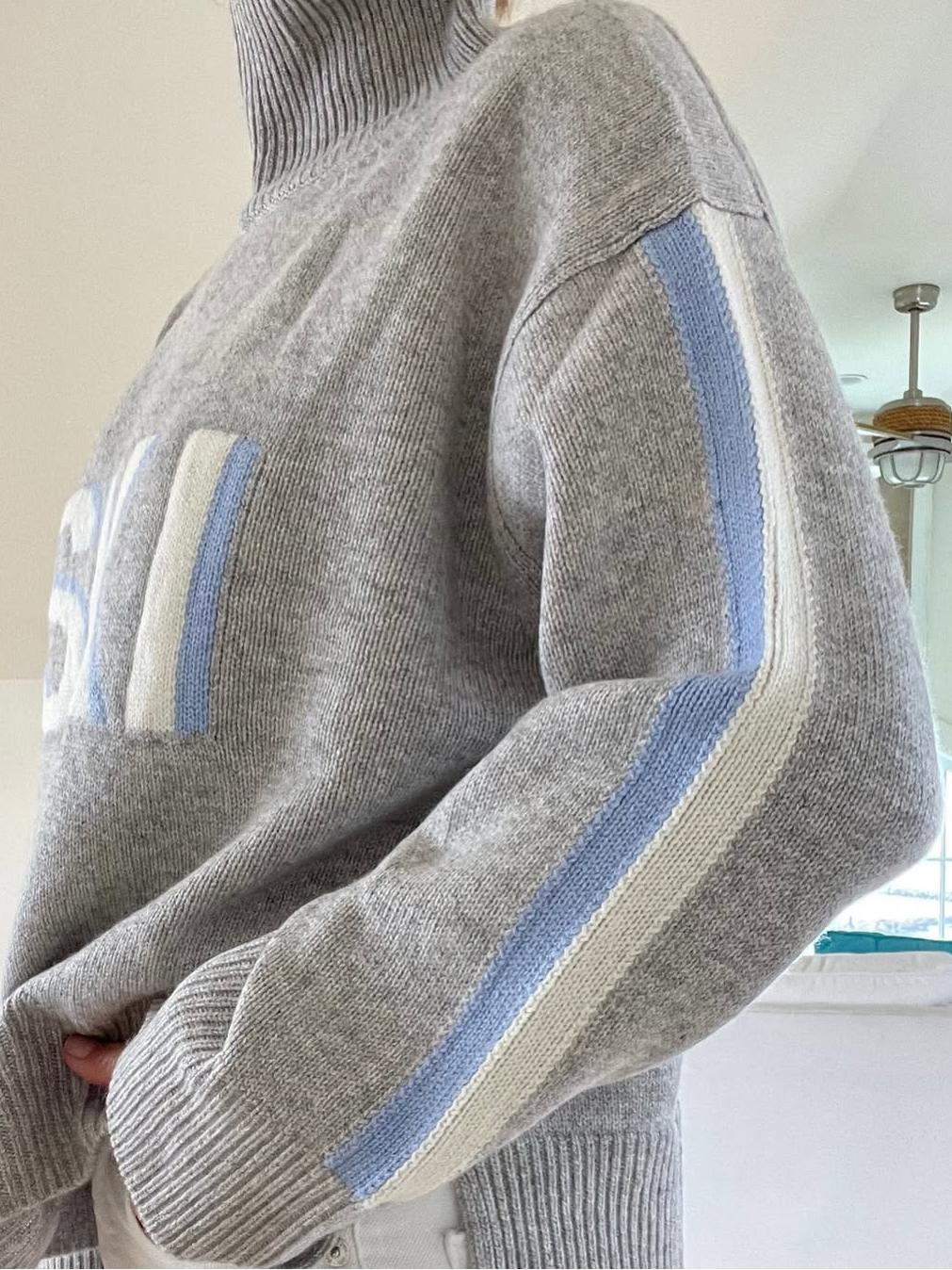 SKI™ | Suéter Retro de Cachemir con cuello alto