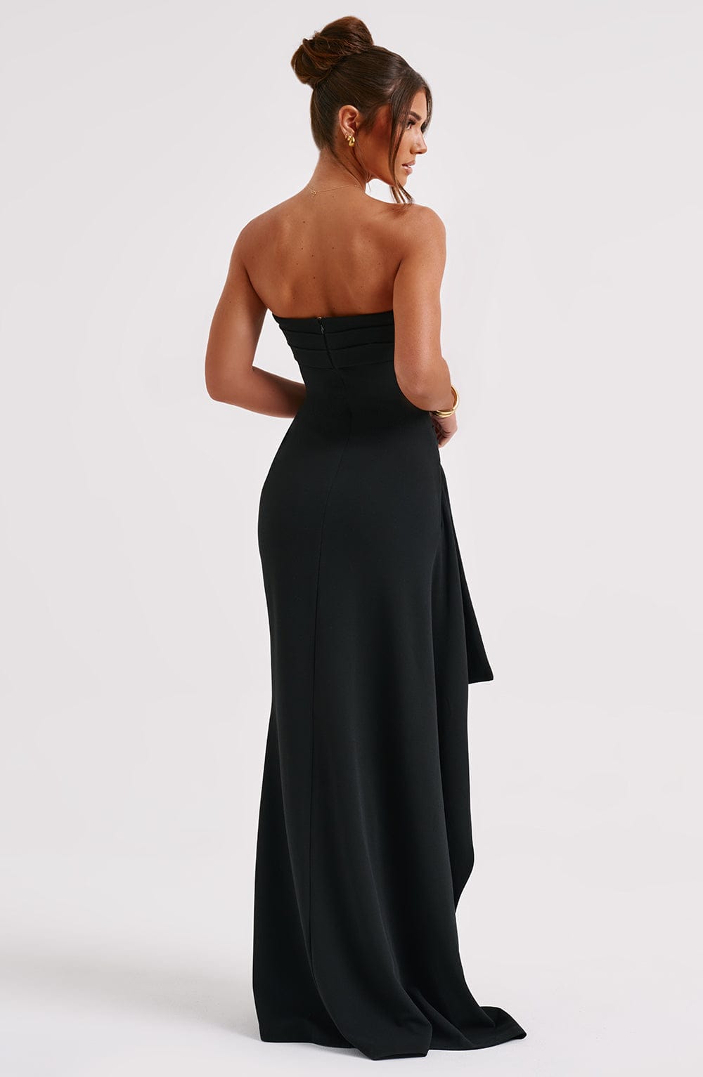 ELENA™ | Vestido largo elegante sin tirantes