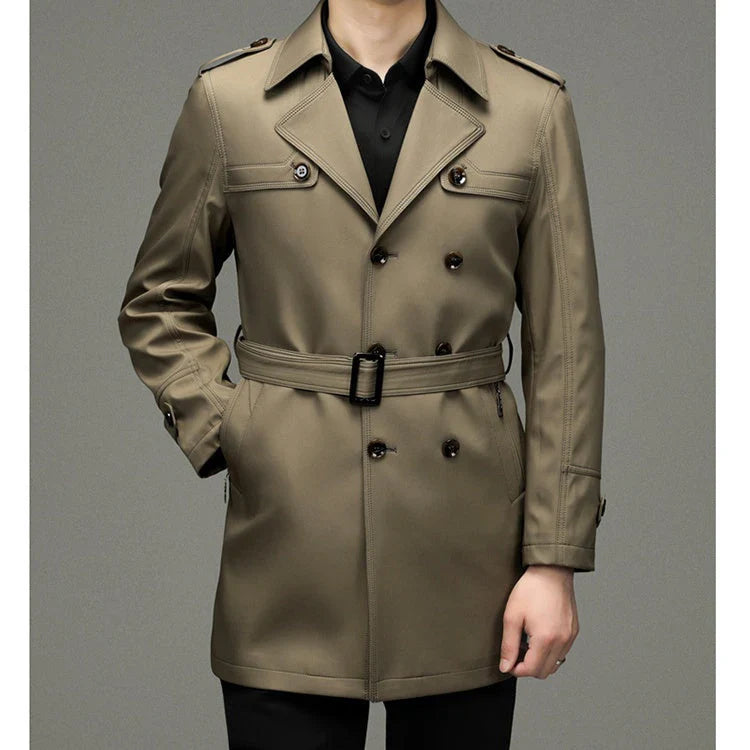LUGO™ | Chaqueta cortavientos de doble botonadura para hombre