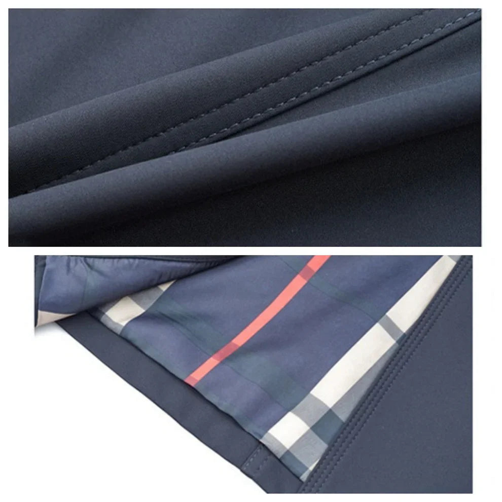 LUGO™ | Chaqueta cortavientos de doble botonadura para hombre