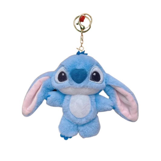 Pequeluche Stitch Azul Accesorio Bolso