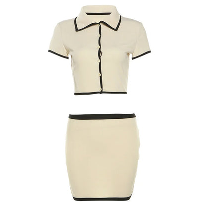 VEROLUX™ | Conjunto 2 piezas Top + Falda