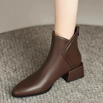 Botas de cuero con tacón | SAMIRA™️