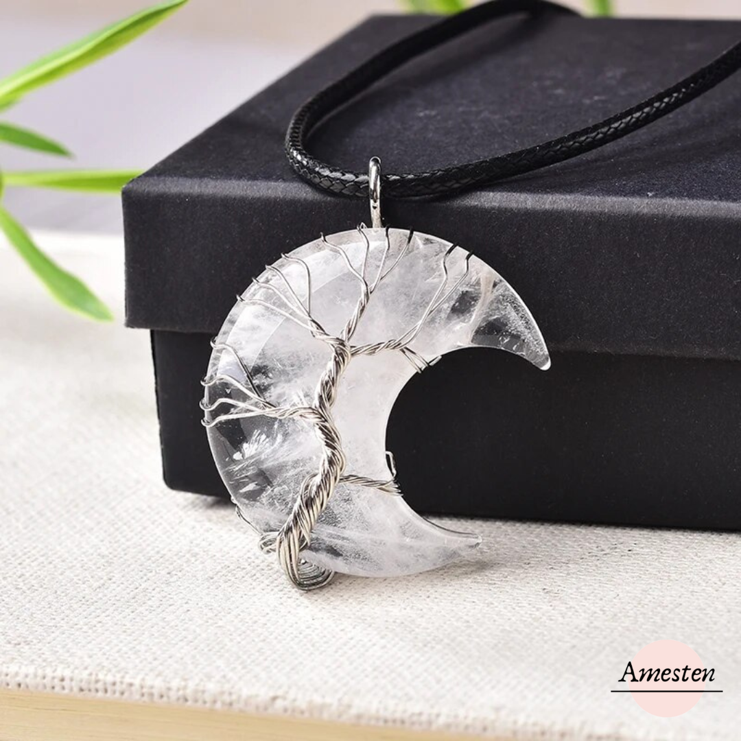 Collar Luna con Árbol de la Vida | AROUSA™