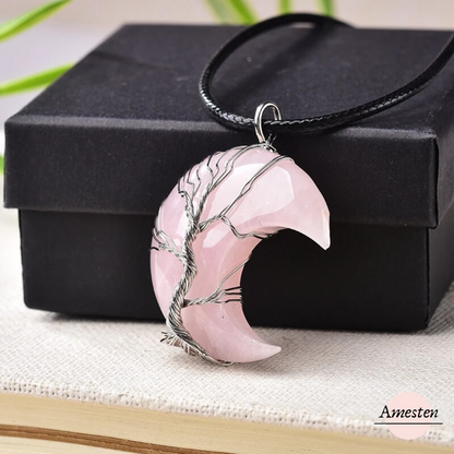 Collar Luna con Árbol de la Vida | AROUSA™