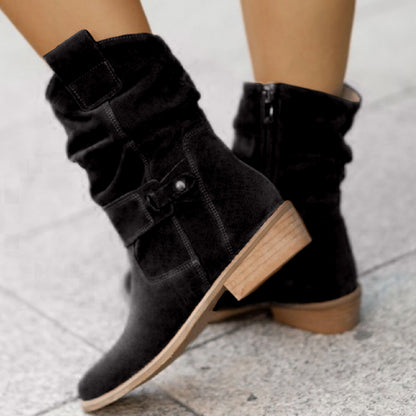 Botas Elegantes de Ante | ENNA™