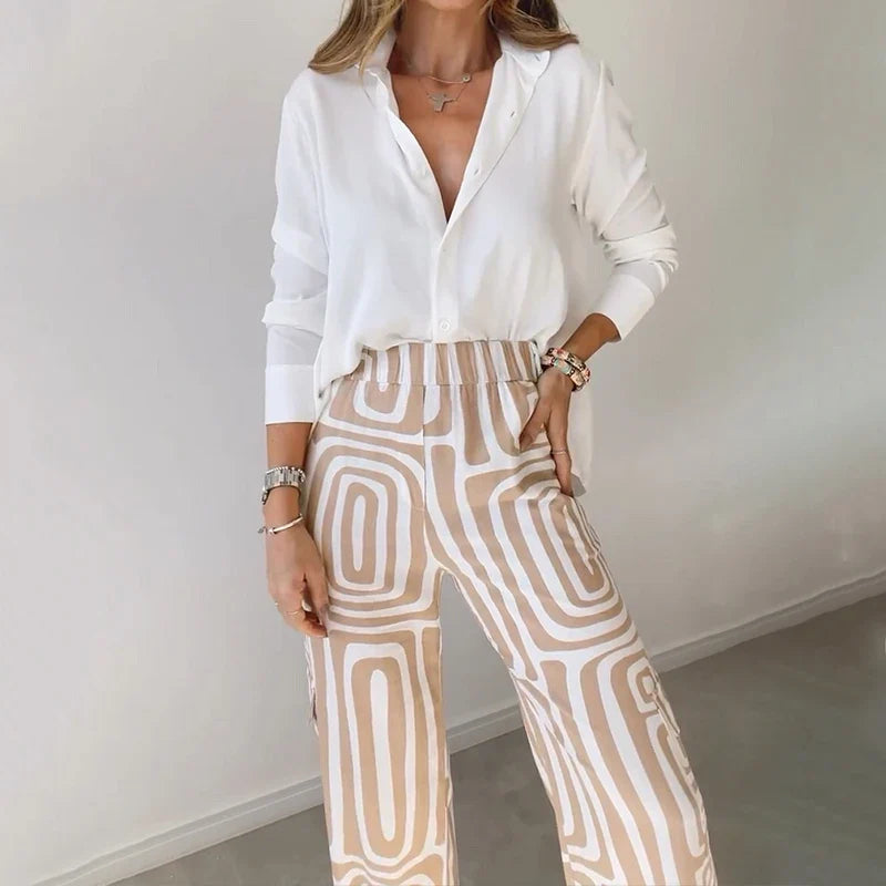 Conjunto de Dos Piezas Camisa y Pantalón | ADERNE™️