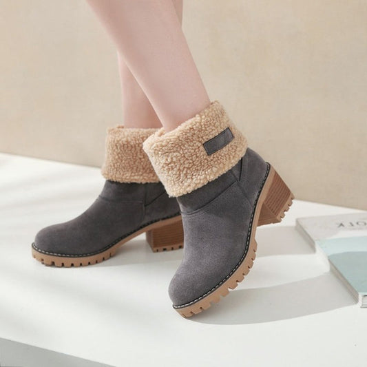 Botas de Invierno con Tacón | AURA™