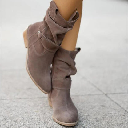 Botas Elegantes de Ante | ENNA™